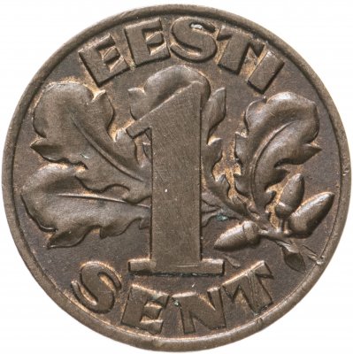 купить Эстония 1 сент (sent) 1929