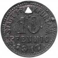 купить Германия (Франкфурт-на-Майне) нотгельд 10 пфеннигов 1917