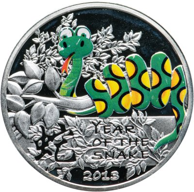 купить Ниуэ 1 доллар (dollar) 2012 "Китайский гороскоп - Год змеи"