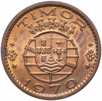 купить Тимор (колония Португалии) 1 эскудо (escudo) 1970 год