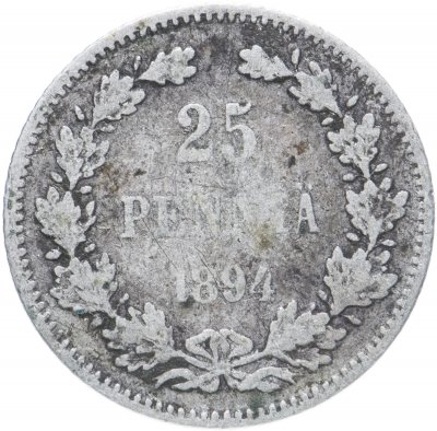 купить 25 пенни (pennia) 1894 L