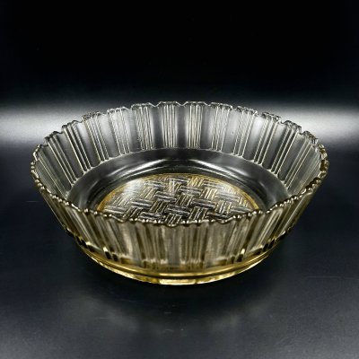купить Салатник с геометрическим декором, стекло, стекло, СССР, 1960-1990 гг.