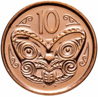 Купить Новая Зеландия 10 центов (cents) 2012