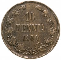 купить 10 пенни (pennia) 1900