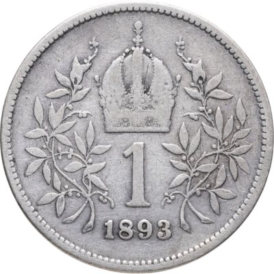 купить Австро-Венгрия 1 крона 1893, монета для Австрии