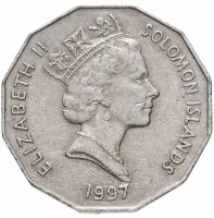 Купить Соломоновы Острова 50 центов (cents) 1997