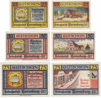 Купить Германия (Ганновер : Хорнебург) набор из 3-х нотгельдов 1921 (630.1/B1)
