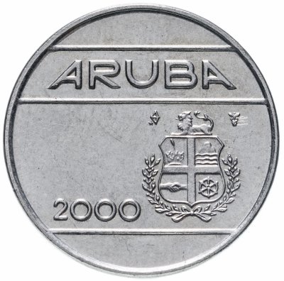 купить Аруба 25 центов 2000