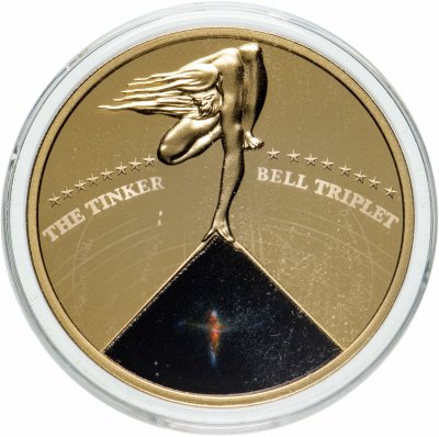 купить Ниуэ 50 центов 2015 "Прекрасные галактики - спиральная галактика "Tinker bell"" с сертификатом
