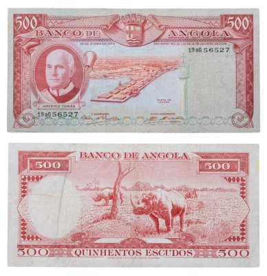купить Ангола 500 эскудо 1970