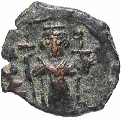 купить Византия, Констант II, 641-668 годы, фоллис.