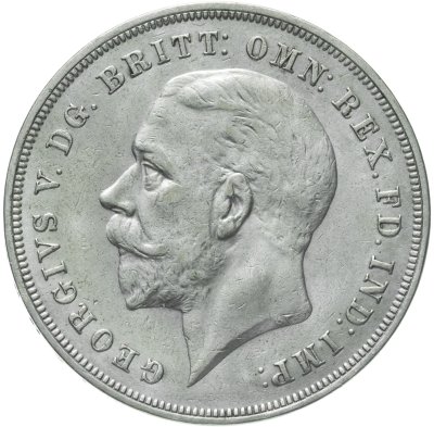 купить Великобритания 1 крона 1935 "25 лет правления Короля Георга V"