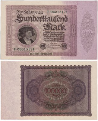 купить Германия 100000 марок 1923