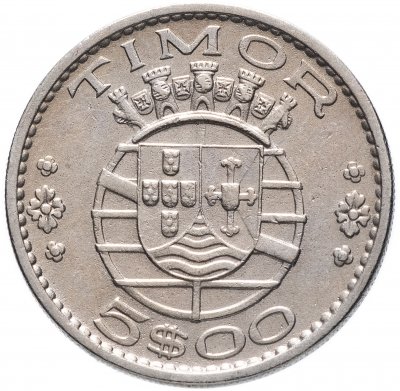 купить Тимор (колония Португалии) 5 эскудо (escudos) 1970