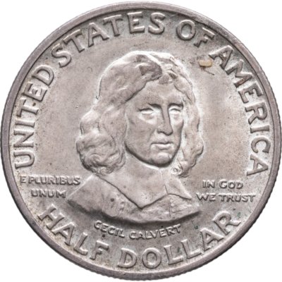 купить США 50 центов (1/2 доллара, half dollar) 1934 "300 лет Мэриленду "