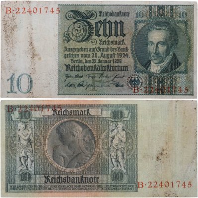 купить Германия 10 марок 1929