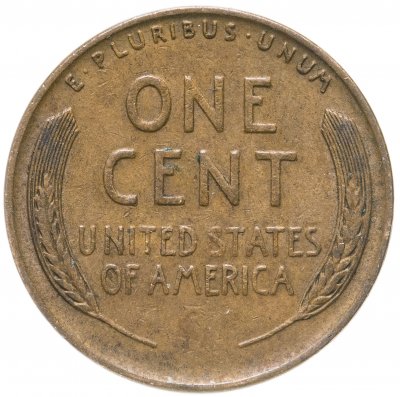 купить США 1 цент (cent) 1909-1958, случайный год