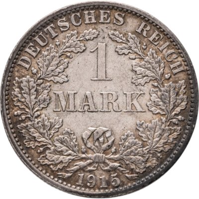 купить Германия 1 марка 1915 Знак монетного двора: "A" - Берлин