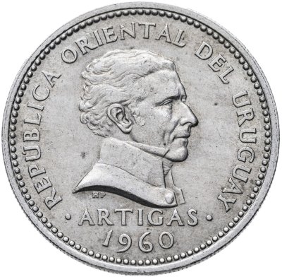 купить Уругвай 1 песо (peso) 1960