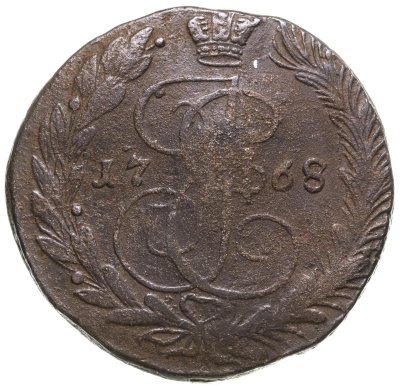 купить 5 копеек 1768 ЕМ орёл 1770-1777, нового образца