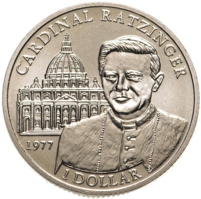купить Либерия 1 доллар 2005 "Кардинал Ратцингер"