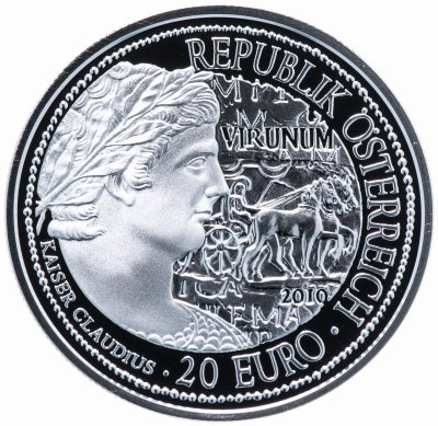 купить Австрия 20 евро 2010 «Вирунум»
