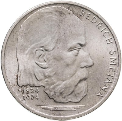 купить Чехословакия 100 крон (korun) 1974 "150 лет со дня рождения Бедржиха Сметаны"