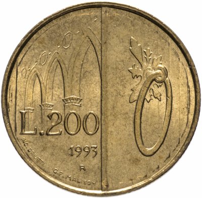 купить Сан-Марино 200 лир 1993