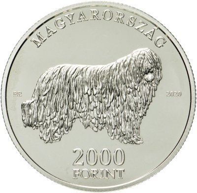купить Венгрия 2000 форинтов 2020 "собака Комондор"