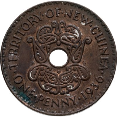 купить Новая Гвинея 1 пенни (penny) 1936