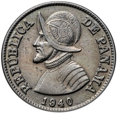 купить Панама 2 1/2 сентесимо (centesimos) 1940