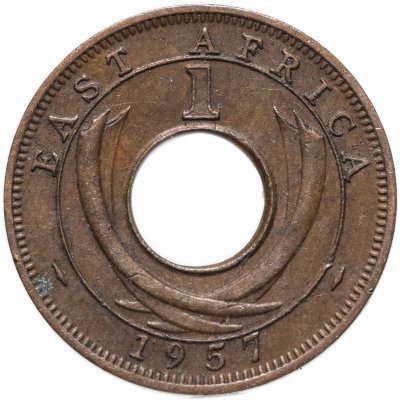 купить Британская Восточная Африка 1 цент (cent) 1942-1962