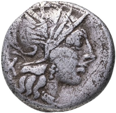 купить Римская республика, Г.Плавций, 121 год до Р.Х., Денарий.
