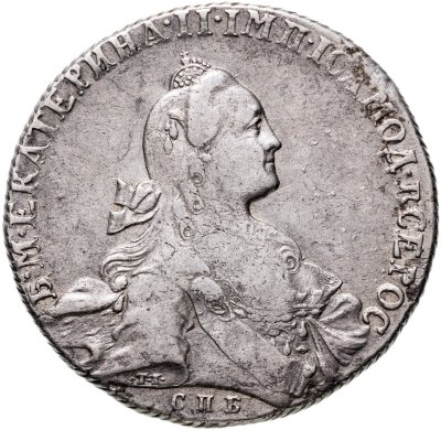 купить 1 рубль 1766 СПБ-TI-АШ