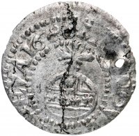 купить Севский чех (1,5 гроша) 1686 года, монета для Малороссии