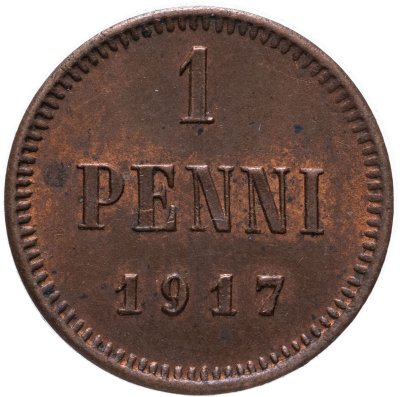 купить 1 пенни (penni) 1917