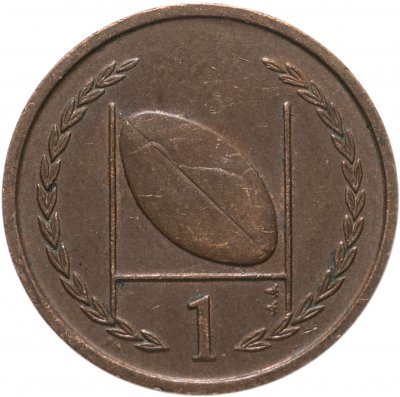 купить Остров Мэн 1 пенни (penny) 1998 без трискелионов на аверсе