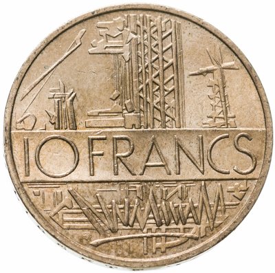 купить Франция 10 франков (francs) 1974-1987, случайная дата