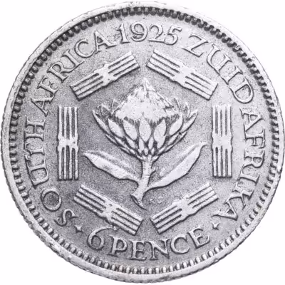 купить ЮАР 6 пенсов (pence) 1925