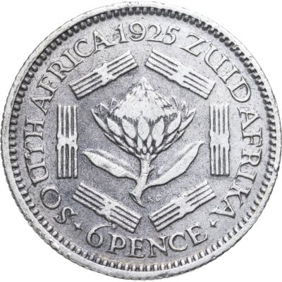 купить ЮАР 6 пенсов (pence) 1925