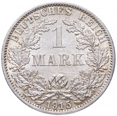купить Германская Империя 1 марка 1915 A знак монетного двора: "A" - Берлин