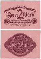 купить Германия 2 марки 1922 (Pick 62)