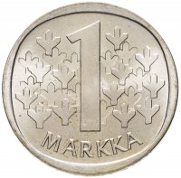 купить Финляндия 1 markka (марка) 1967 S