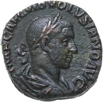 купить Римская Империя, Волузиан, 251–253 гг, Сестерций.