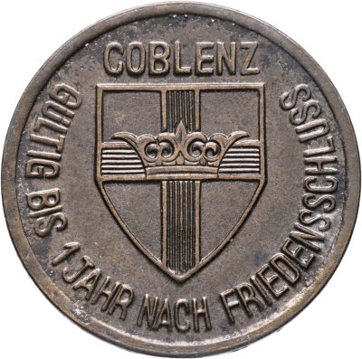 купить Германия "Кобленц" 25 пфеннигов 1918 нотгельд