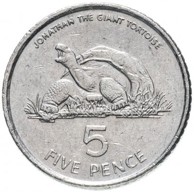 купить Острова Святой Елены и Вознесения 5 пенсов (pence) 1998