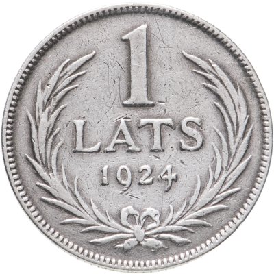 купить Латвия 1 лат (lats) 1924