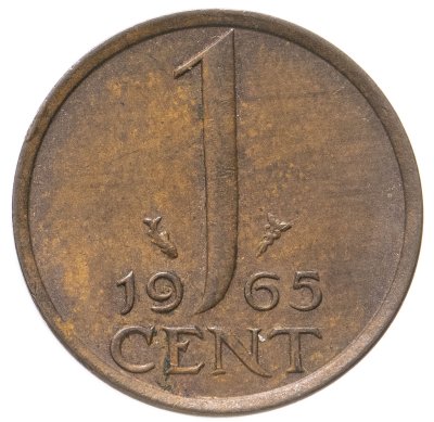 купить Нидерланды 1 цент 1965