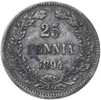 купить 25 пенни (pennia) 1894 L