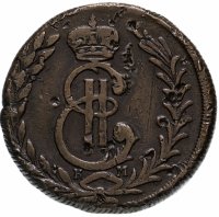 Купить 5 копеек 1777 КМ сибирская монета